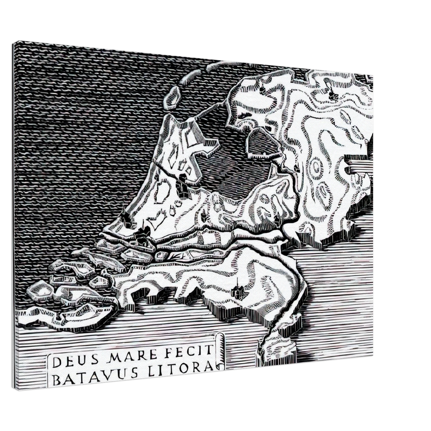 MC Escher - ESCHER (28) Canvas - 20x30 cm / 8x12 inches-canvas