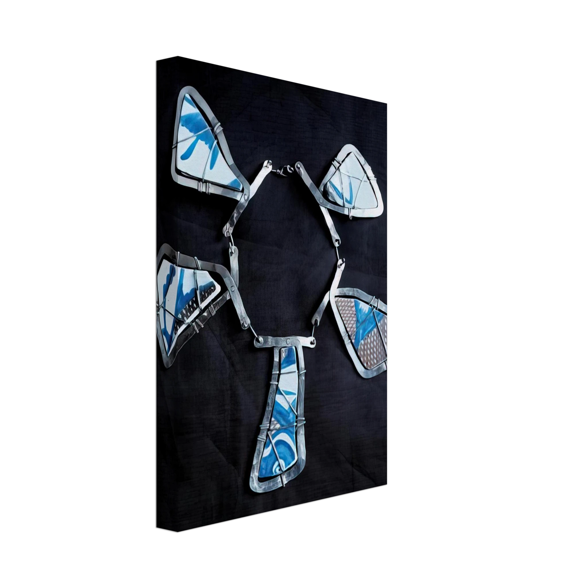 Alexander Calder - CAGED CROCKERY 1945 Canvas - 40x60 cm / 16x24 inches-canvas