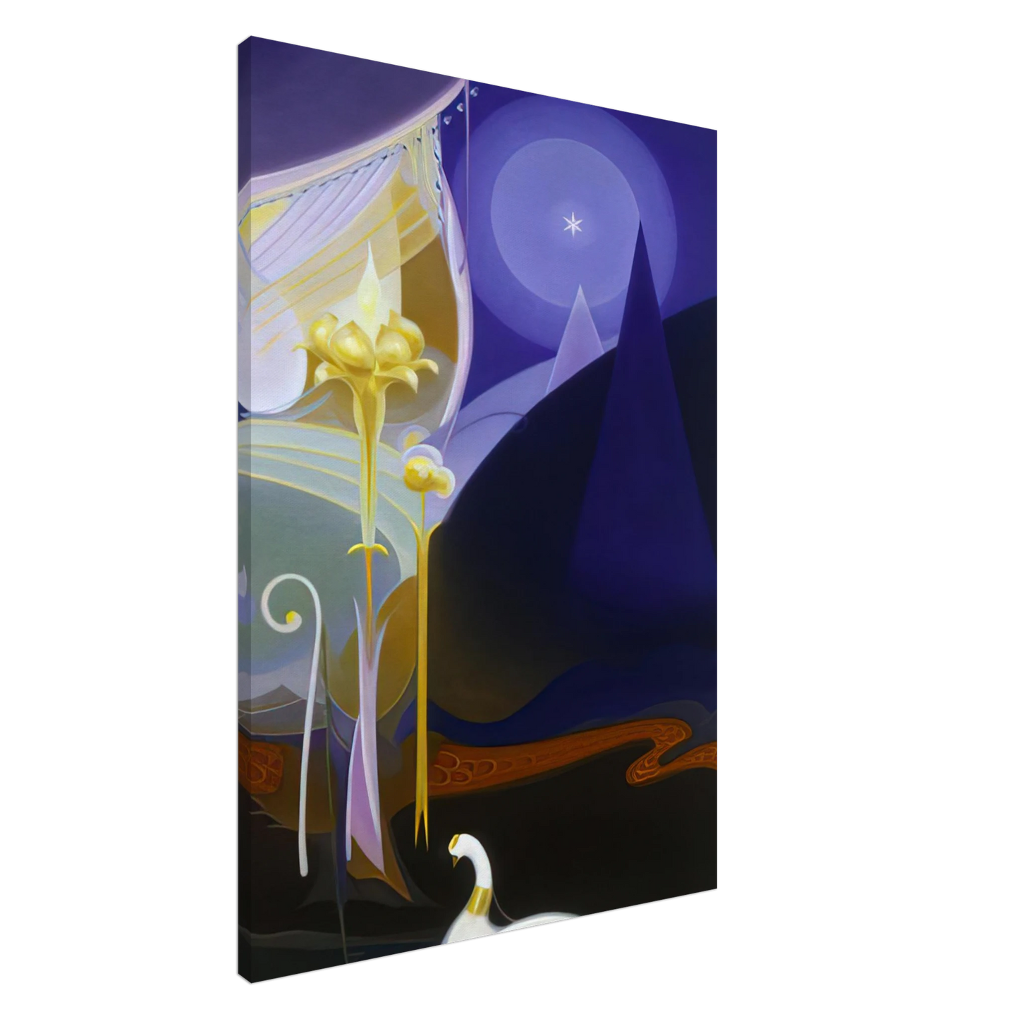 Agnes Lawrence Pelton - Untitled - 1931 Canvas - 20x30 cm / 8x12 inches-canvas