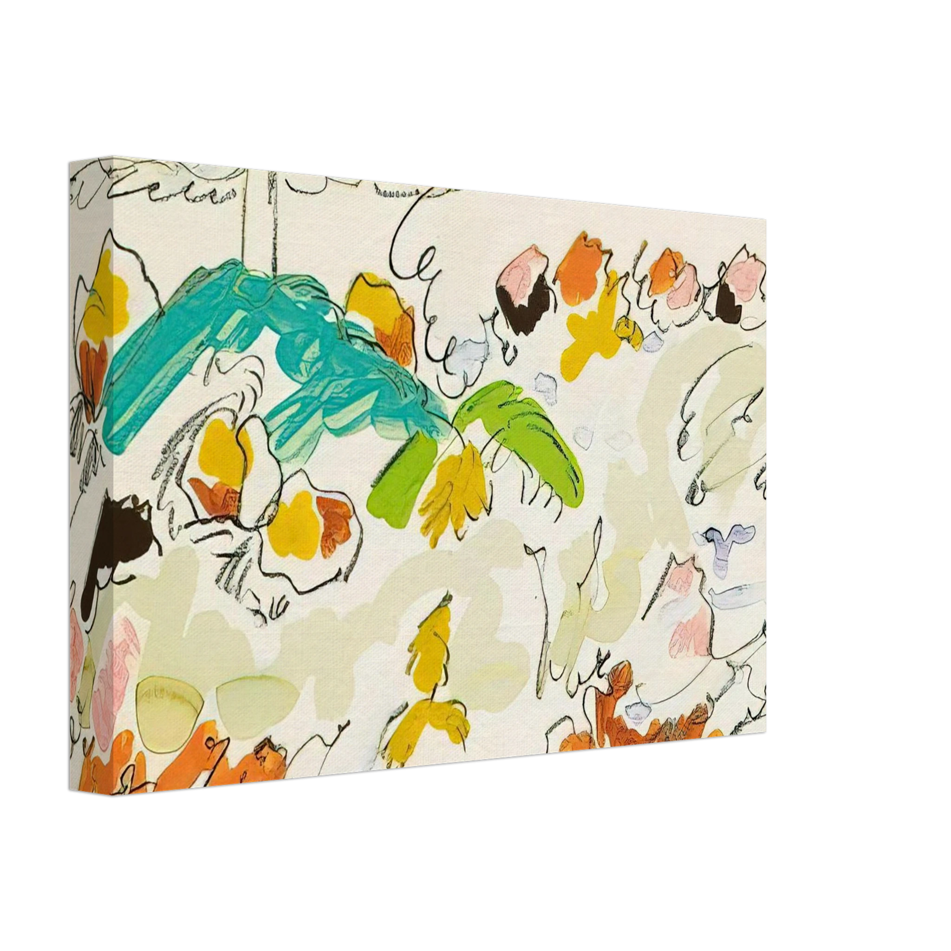 Charles Lapicque - Paysage de mer - 1950 Canvas - 70x100 cm / 28x40 inches-canvas