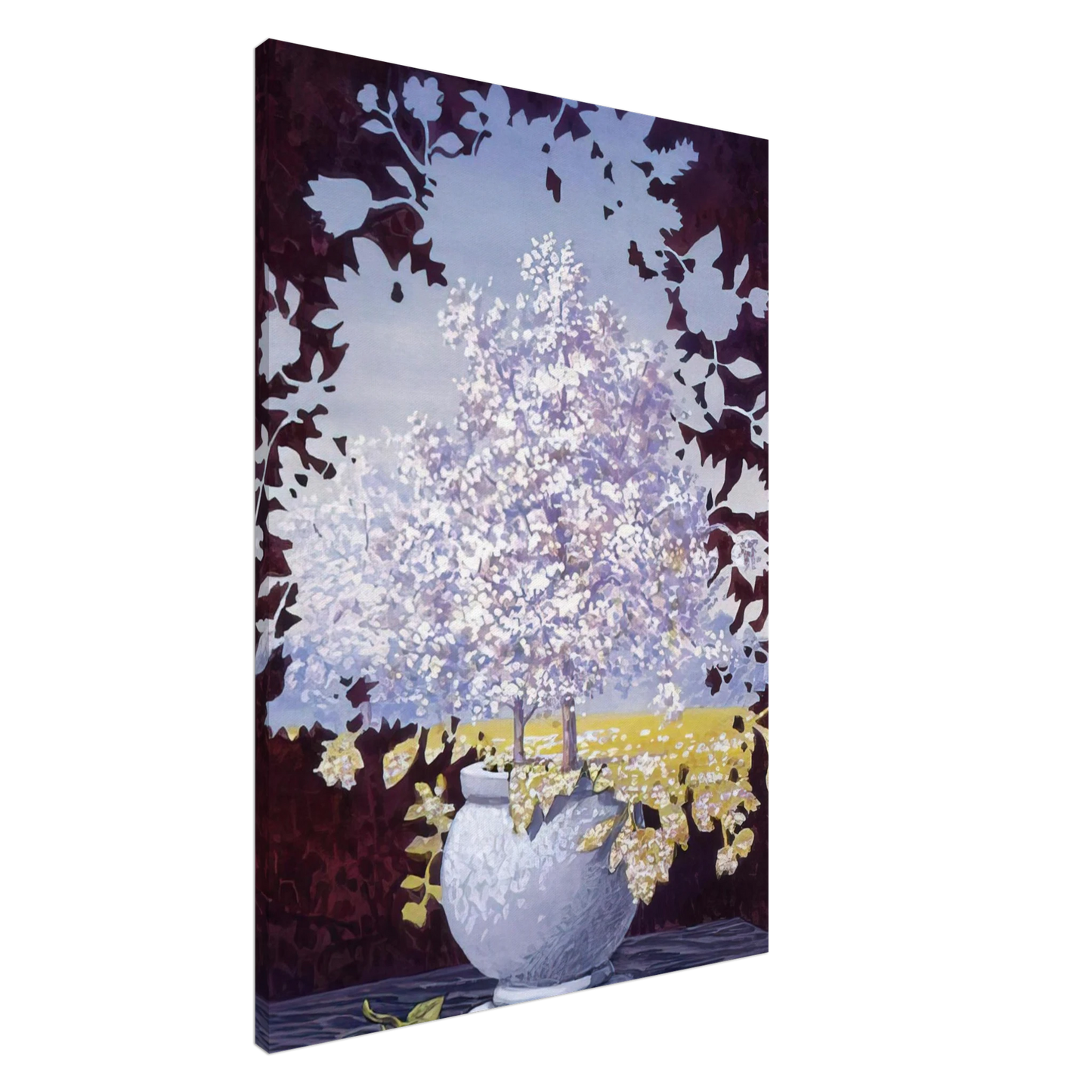 Rene Magritte - THE FLASH 1959 Canvas - 20x30 cm / 8x12 inches-canvas