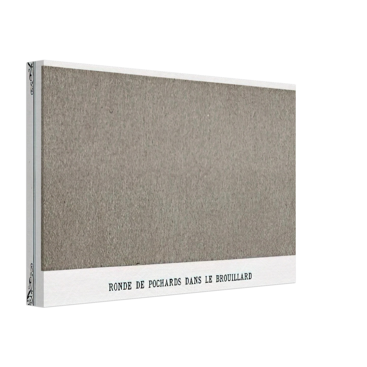 Alphonse Allais - Band of Greyfriars in the Fog Band Of Dusty Drunks In The Fog Canvas - 70x100 cm / 28x40 inches-canvas