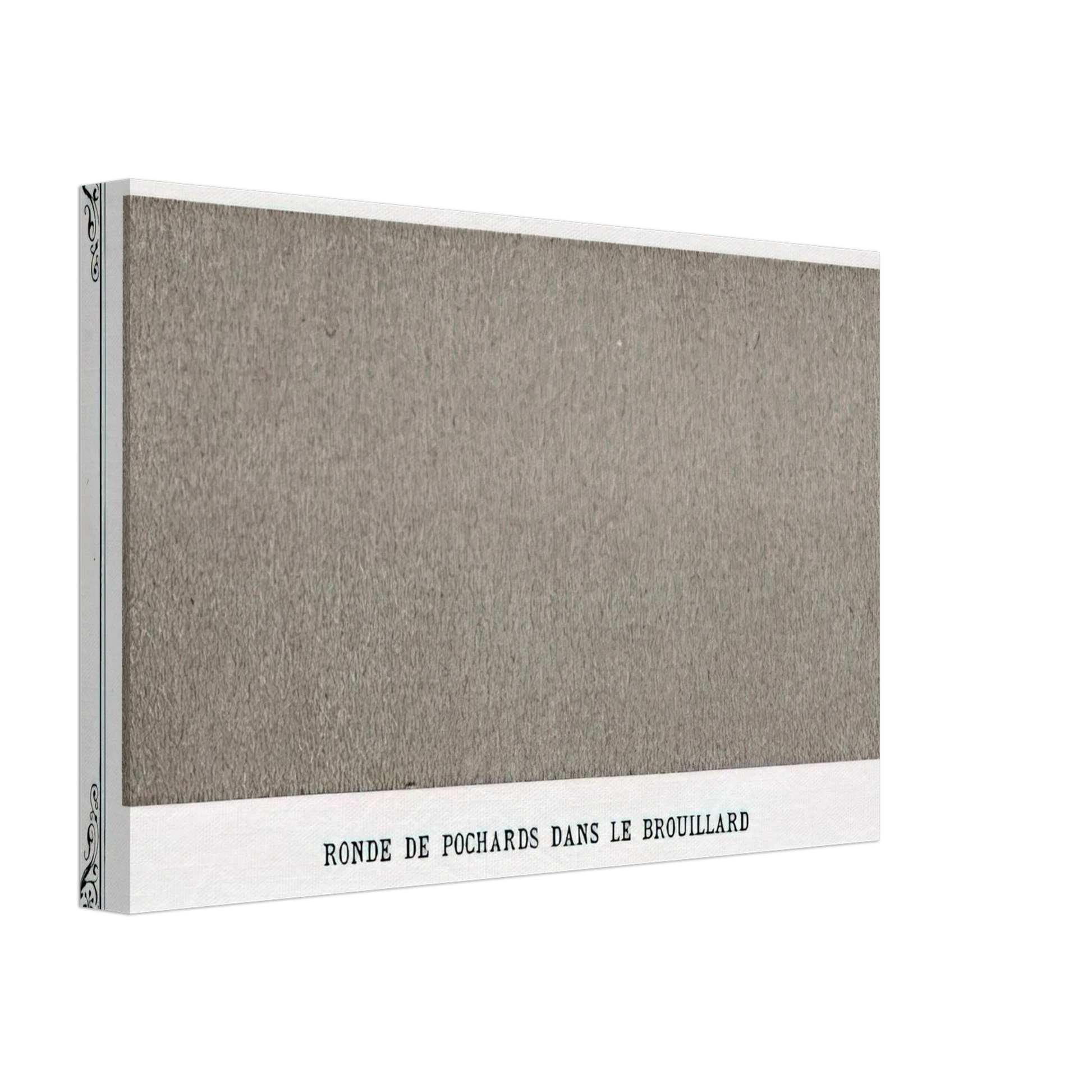 Alphonse Allais - Band of Greyfriars in the Fog Band Of Dusty Drunks In The Fog Canvas - 70x100 cm / 28x40 inches-canvas