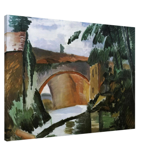 Andre Derain - THE RIVER 1912 Canvas - 20x30 cm / 8x12 inches-canvas