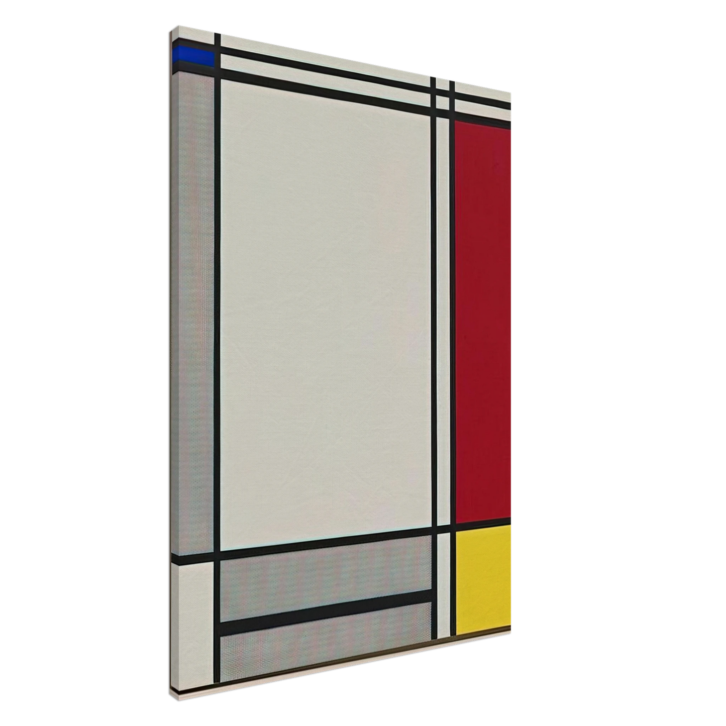 Roy Lichtenstein - NON OBJECTIVE I 1964 Canvas - 20x30 cm / 8x12 inches-canvas