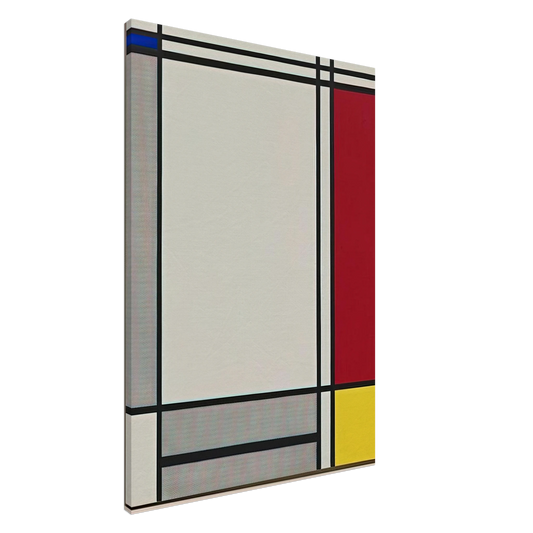 Roy Lichtenstein - NON OBJECTIVE I 1964 Canvas - 20x30 cm / 8x12 inches-canvas