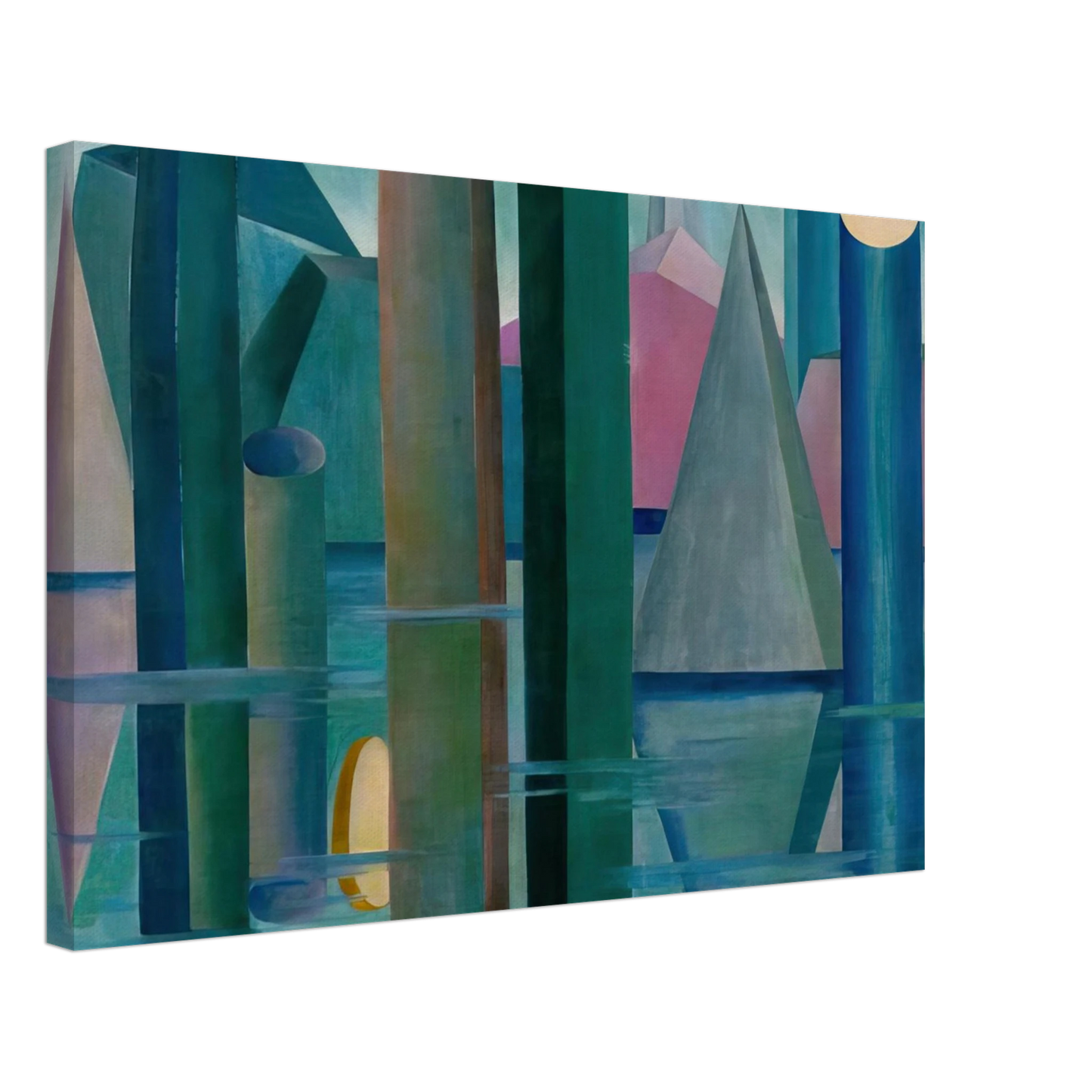 Tarsila do Amaral - Calmaria II Canvas - 40x60 cm / 16x24 inches-canvas