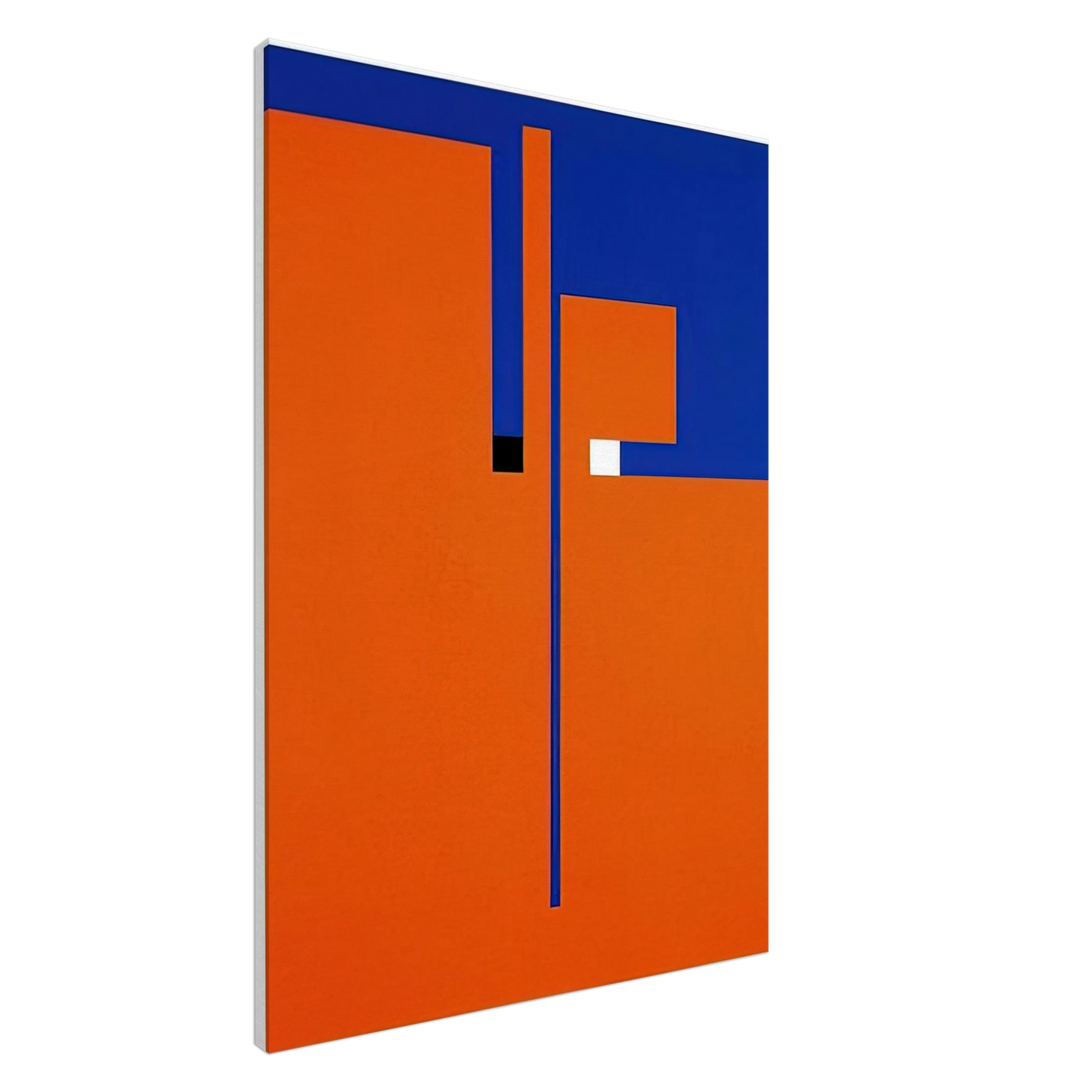 Bruno Munari - Tribute to Santomaso - Concretism Canvas - 20x30 cm / 8x12 inches-canvas