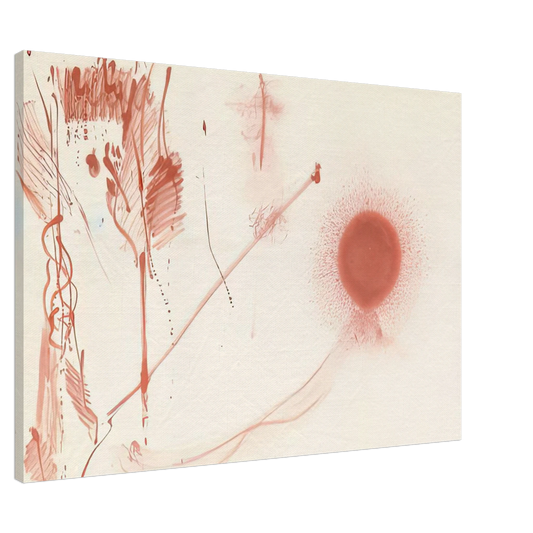 Helen Frankenthaler - Towards a New Climate, 1957- Canvas - 20x30 cm / 8x12 inches-canvas