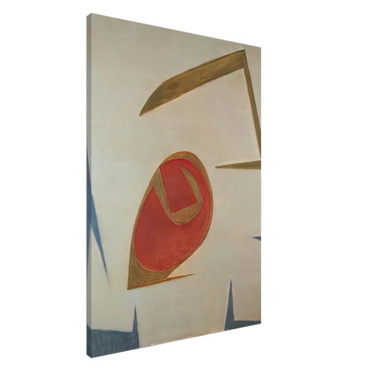 Will Barnet - Enclosed II - 2010 United States Canvas - 20x30 cm / 8x12 inches-canvas