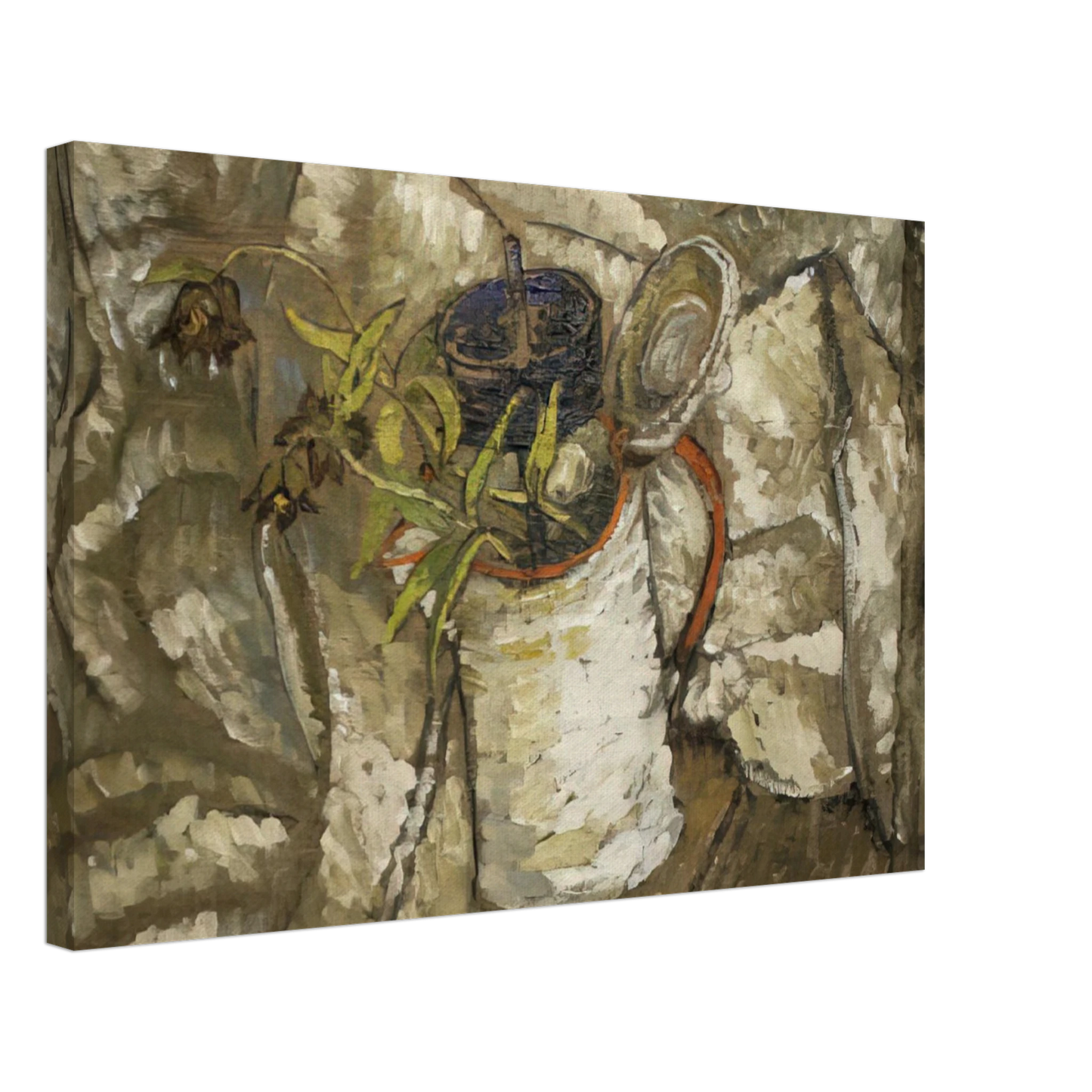 Morris Graves - Untitled - 1935 Canvas - 40x60 cm / 16x24 inches-canvas