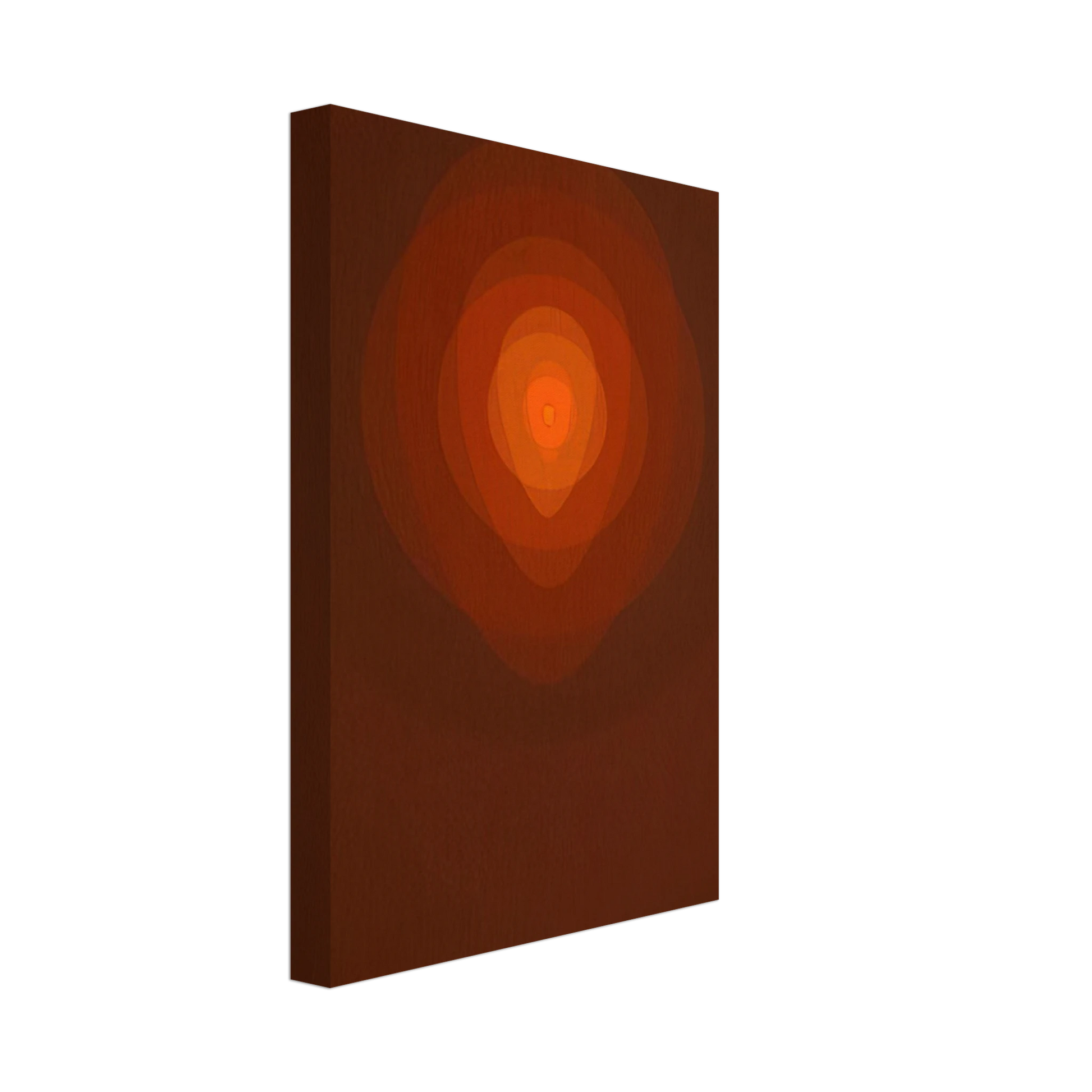 Clarence Holbrook Carter - Red Mandala - 1967 Canvas - 70x100 cm / 28x40 inches-canvas