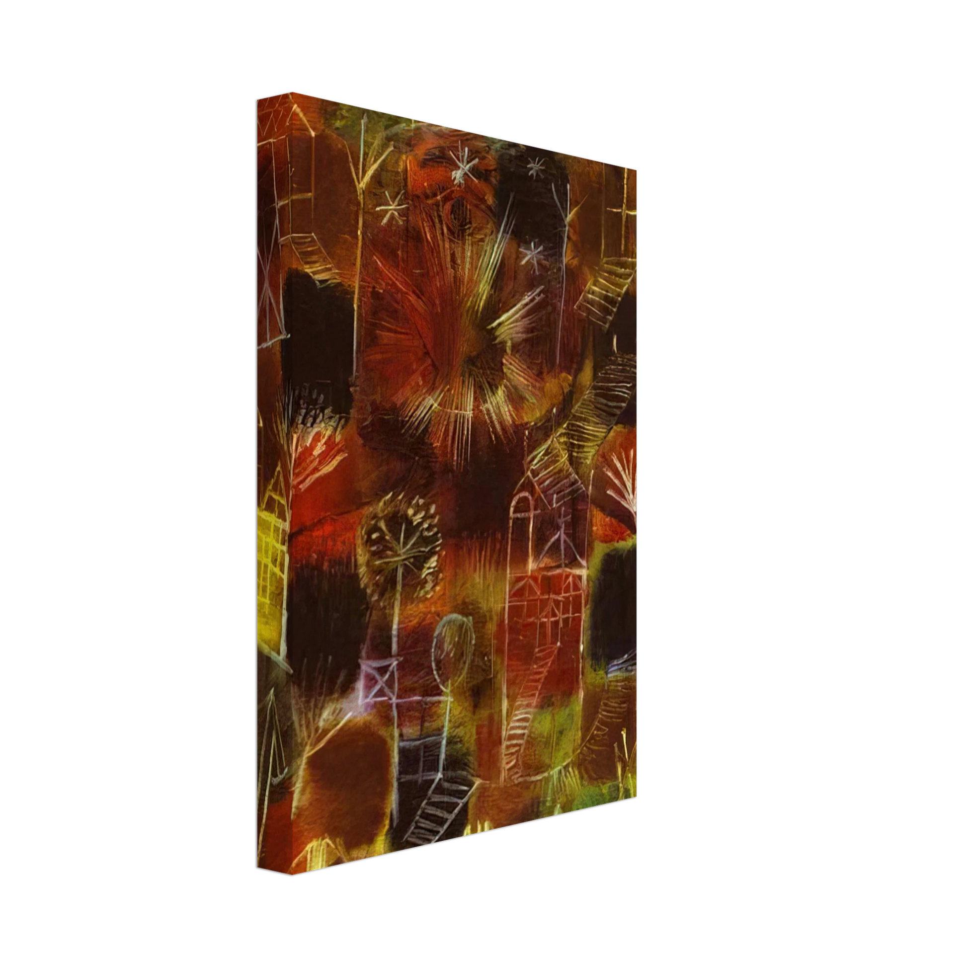 Paul Klee - COSMIC COMPOSITION 1919 Canvas - 70x100 cm / 28x40 inches-canvas