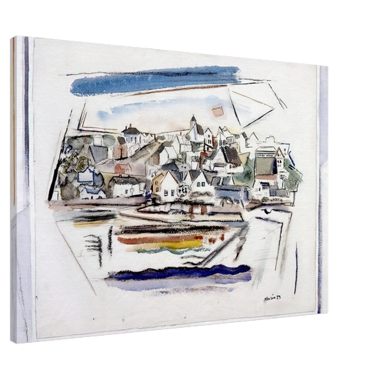 John Marin - Stonington Maine - 1923 Canvas - Default Title-canvas