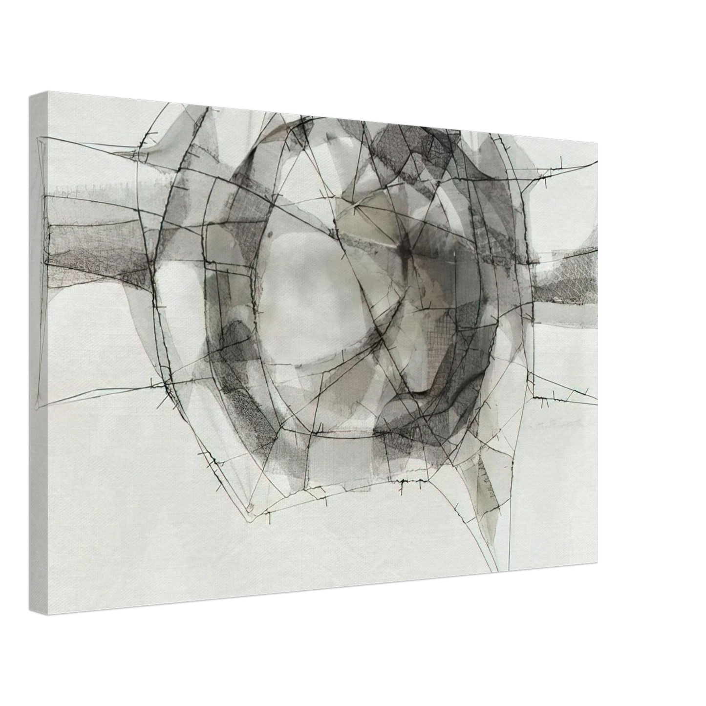 Manuel Rivera - Metamorfosis - 1960 Canvas - 70x100 cm / 28x40 inches-canvas