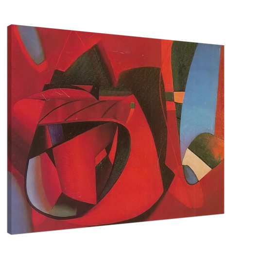 John Ferren - Composition - 1937 Canvas - 20x30 cm / 8x12 inches-canvas