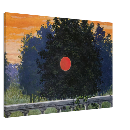 Rene Magritte - BANQUET 1955 Canvas - 20x30 cm / 8x12 inches-canvas