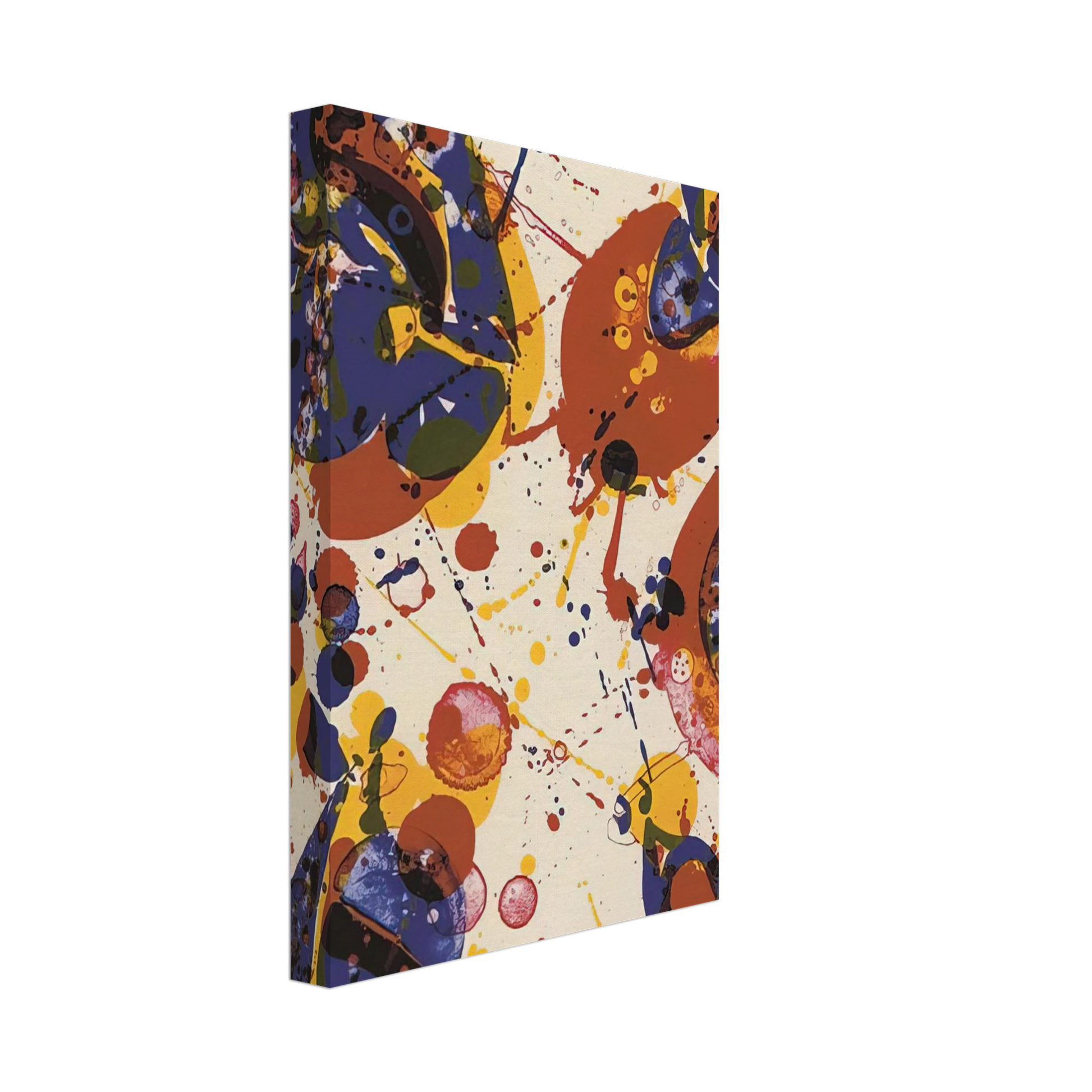 Sam Francis - Untitled  from Pasadena Box   Lembark L58  Canvas - 70x100 cm / 28x40 inches-canvas