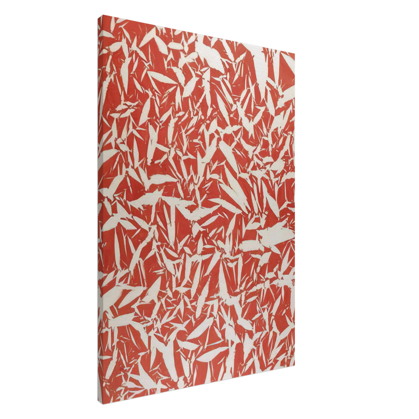 Simon Hantai - Study - 1969 Canvas - 20x30 cm / 8x12 inches-canvas