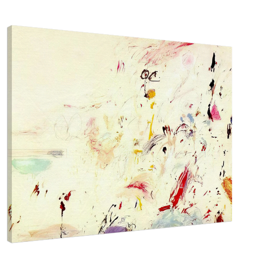 Cy Twombly - Bay of Naples Canvas - 20x30 cm / 8x12 inches-canvas