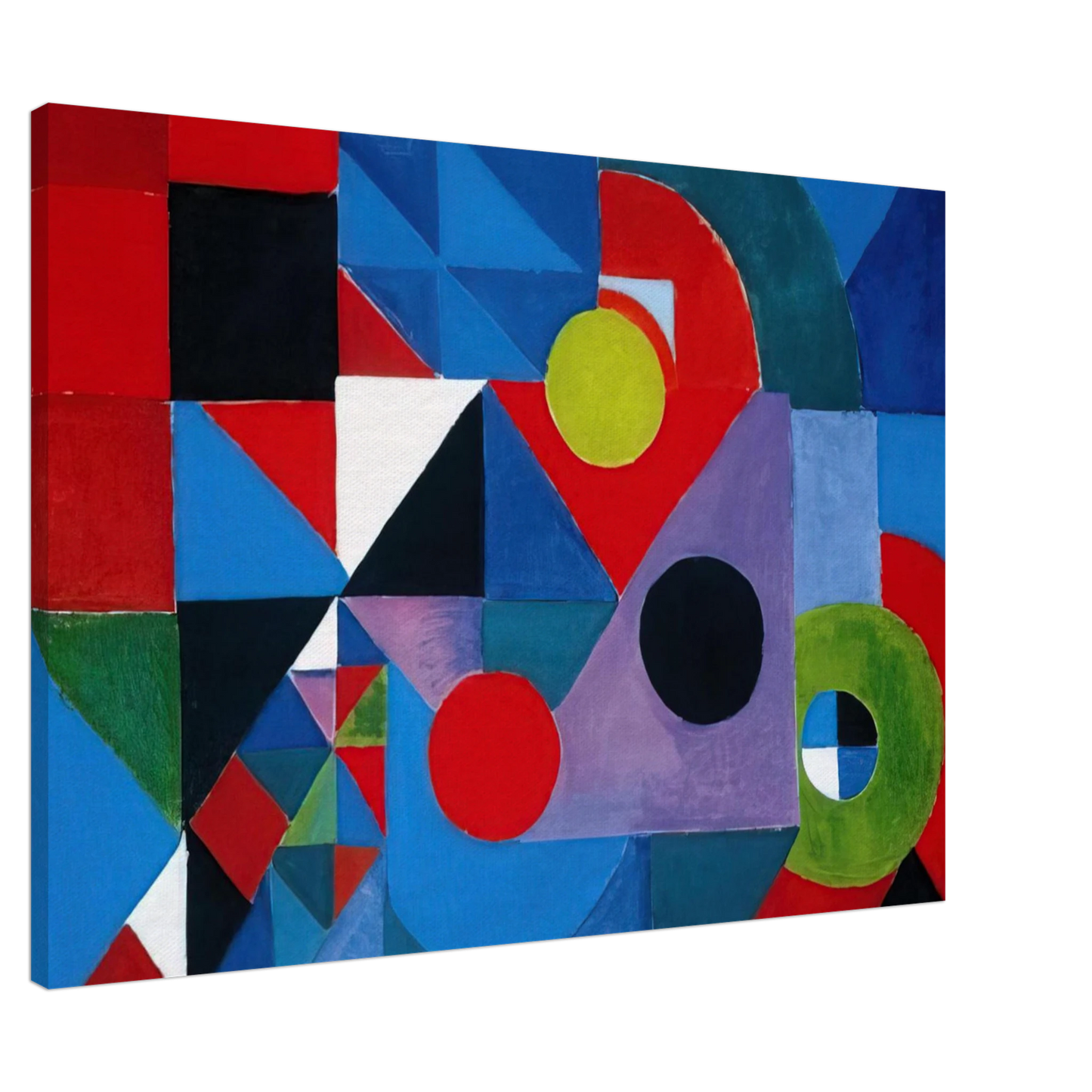 Sonia Delaunay - RHYTHM COLOUR Canvas - 20x30 cm / 8x12 inches-canvas