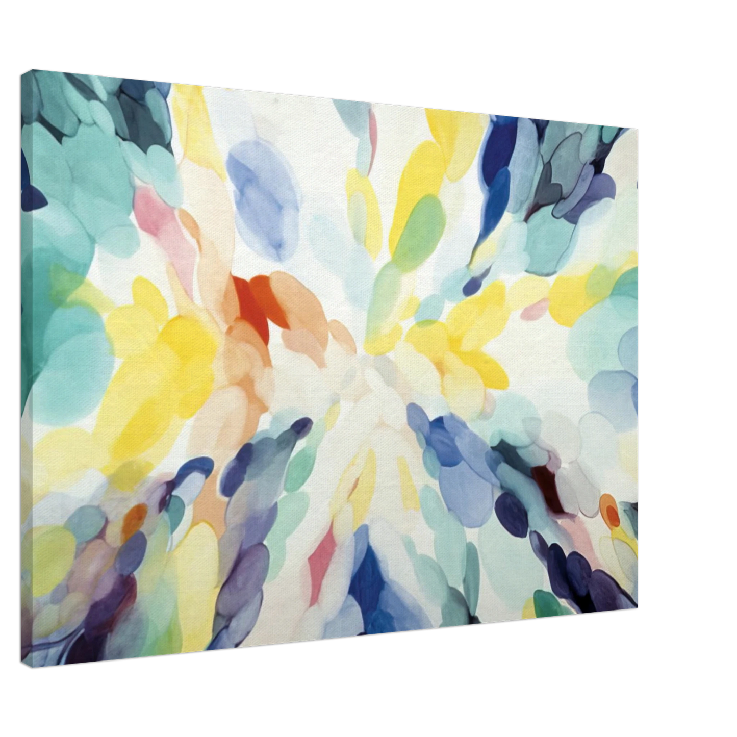 Alice Baber - Wheel of Day Canvas - 20x30 cm / 8x12 inches-canvas