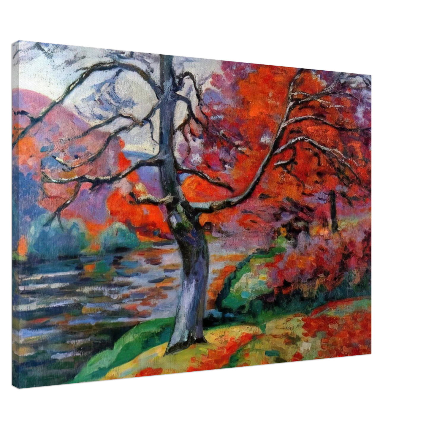 Armand Guillaumin - Echo Rock - 1905 Canvas - 20x30 cm / 8x12 inches-canvas
