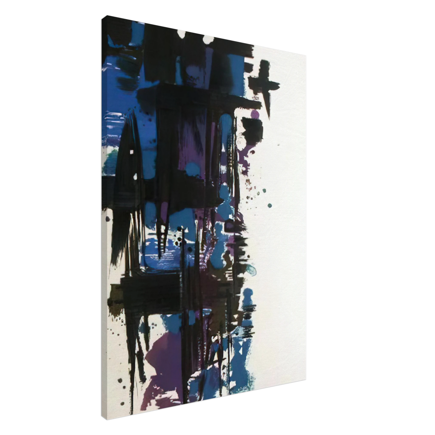 Alfred Manessier - Illustration from 'Elegie pour Martin Luther King' - 1978 Canvas - 20x30 cm / 8x12 inches-canvas