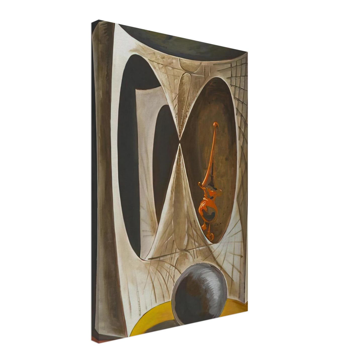 Man Ray - DIDEROT S HARPSICHORD OR THE MERCHANT OF VENICE Canvas - 70x100 cm / 28x40 inches-canvas