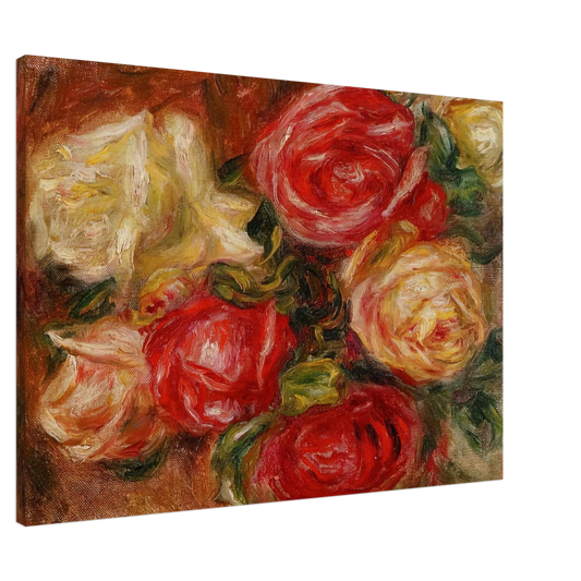 Pierre-Auguste Renoir - Bouquet of Flowers Canvas - 20x30 cm / 8x12 inches-canvas