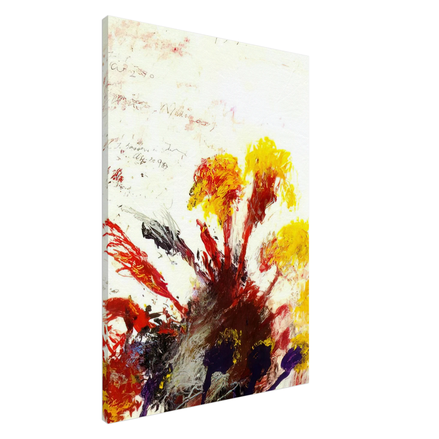 Cy Twombly - Summer Madness Canvas - 20x30 cm / 8x12 inches-canvas