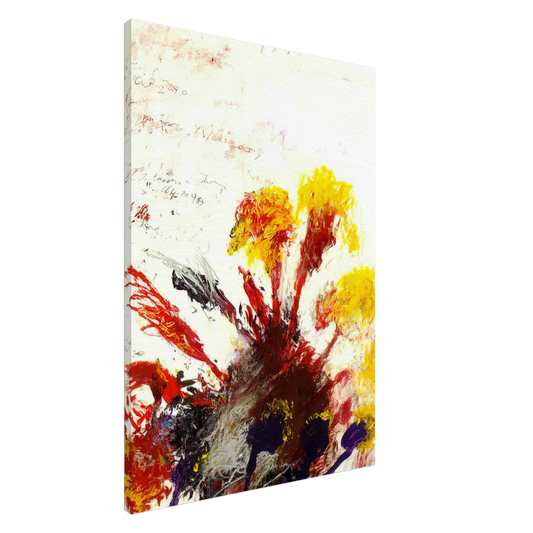 Cy Twombly - Summer Madness Canvas - 20x30 cm / 8x12 inches-canvas