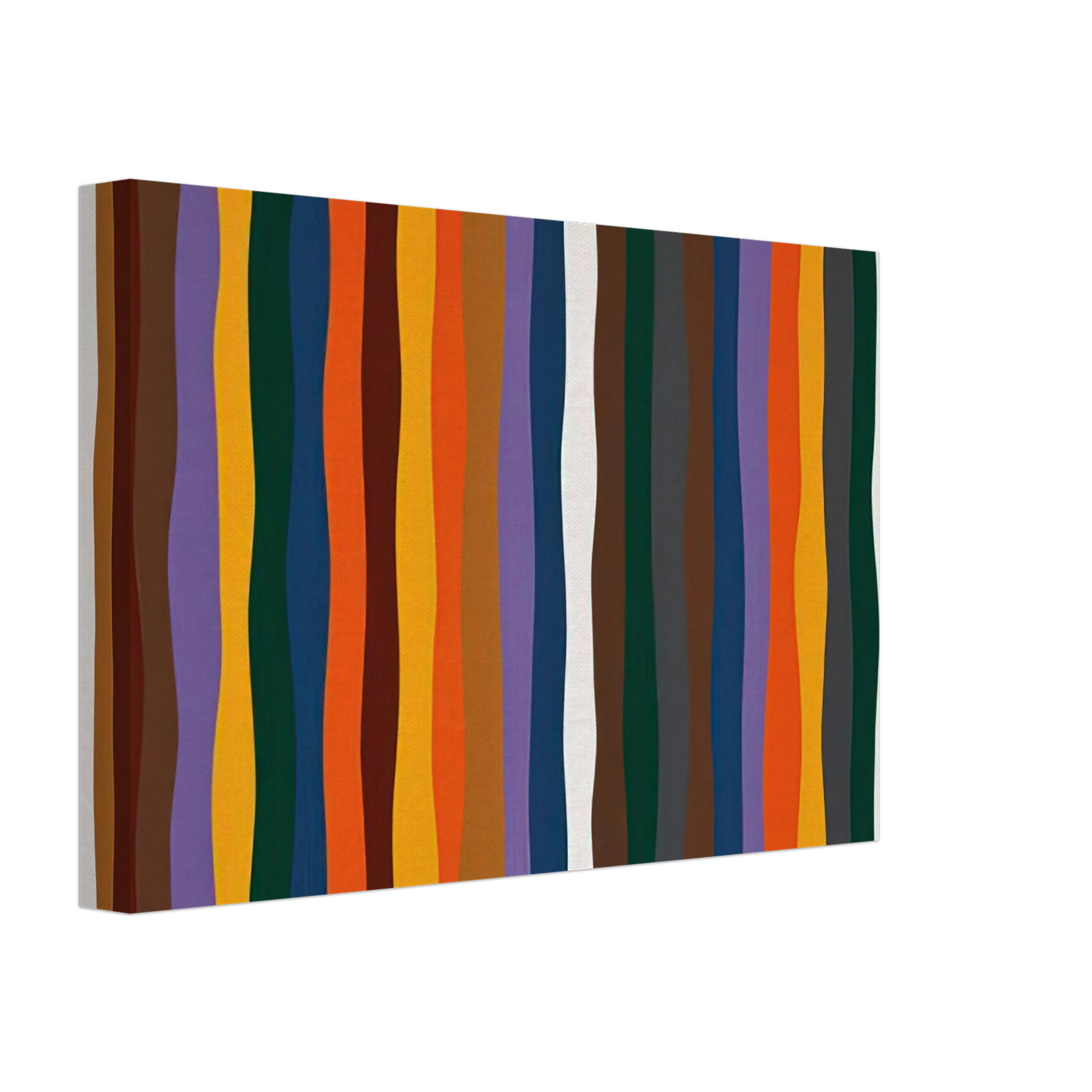 Karl Benjamin - #20 - 1977 Canvas - 40x60 cm / 16x24 inches-canvas