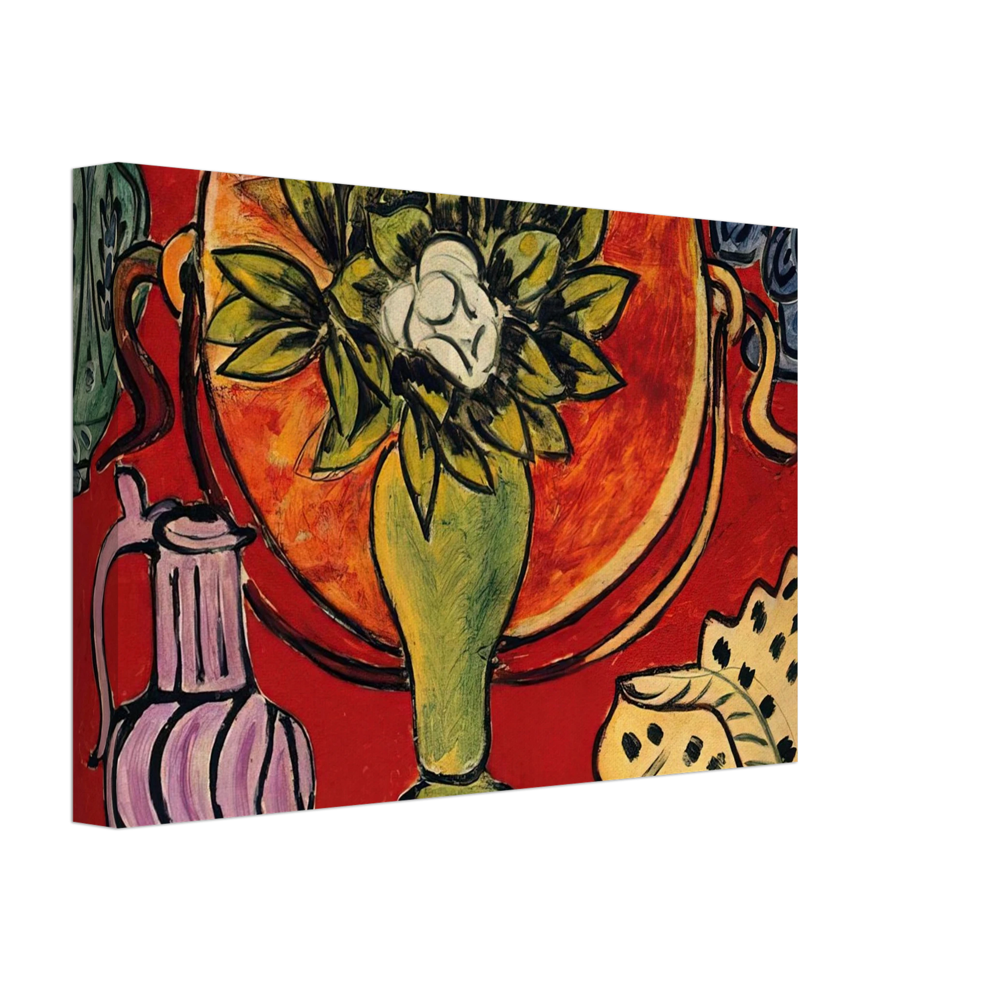 Henri Matisse - STILL LIFE WITH A MAGNOLIA 1941 Canvas - 70x100 cm / 28x40 inches-canvas