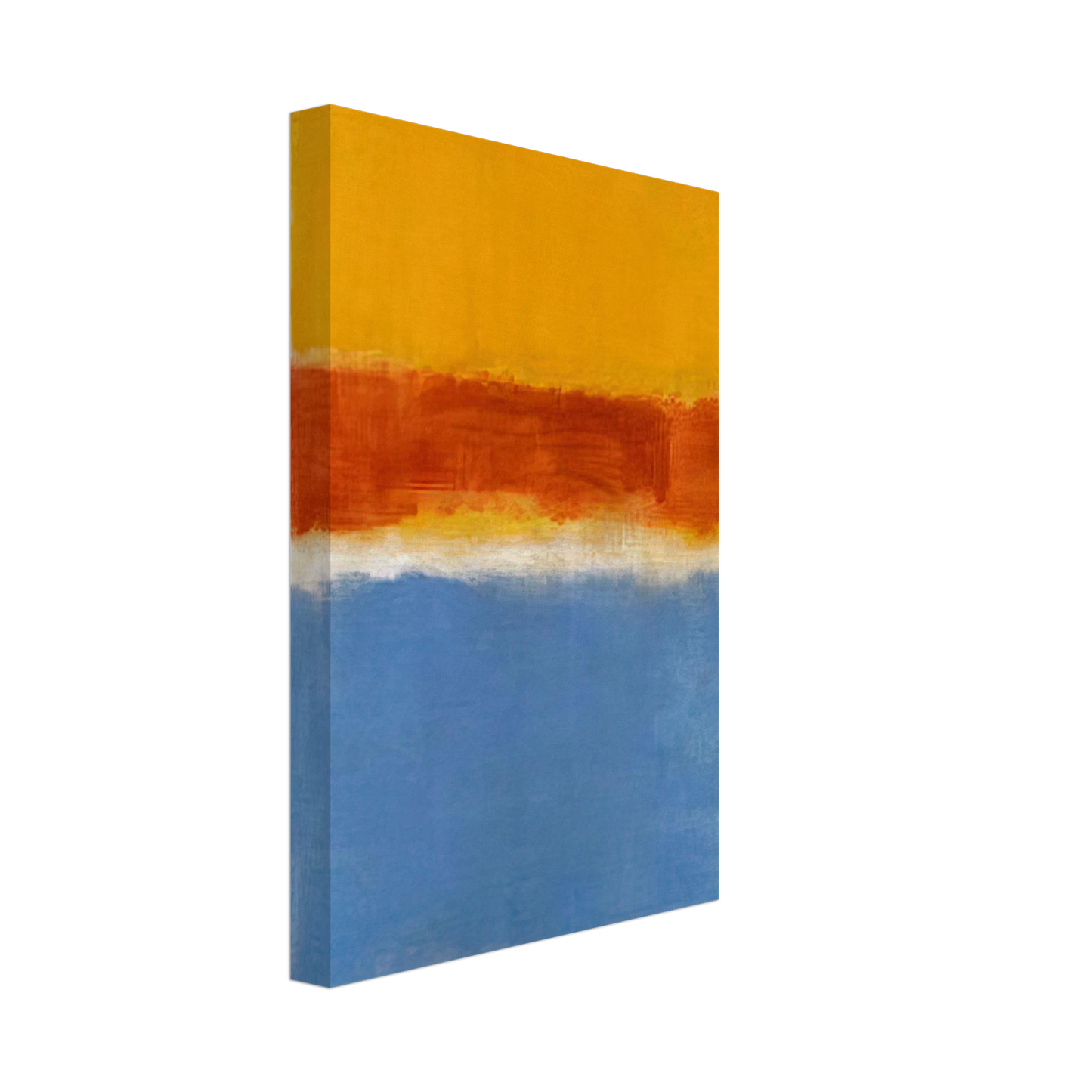 Mark Rothko - Untitled Yellow, Red and Blue - 1953 Canvas - 40x60 cm / 16x24 inches-canvas