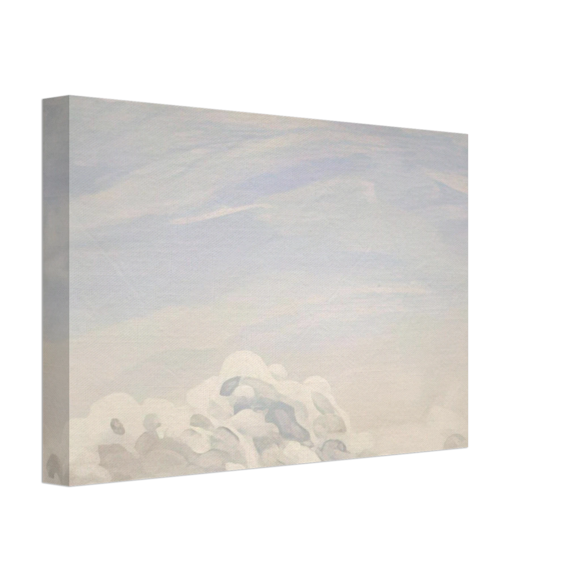 Neil Welliver - Study for Clouds I - 1979 Canvas - 40x60 cm / 16x24 inches-canvas