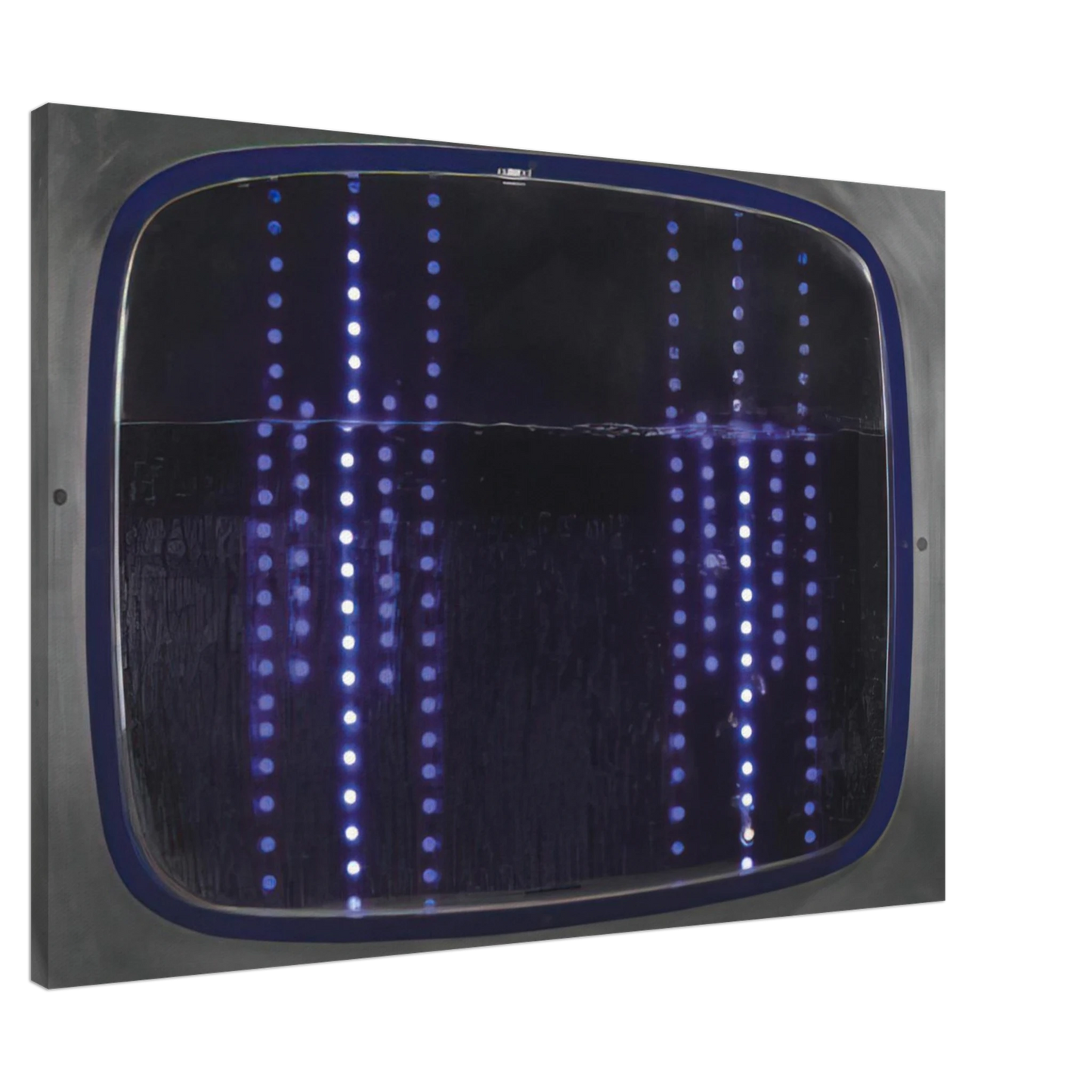 Gyula Kosice - Televisor Hidraulizado 2 - 1956 Canvas - 20x30 cm / 8x12 inches-canvas