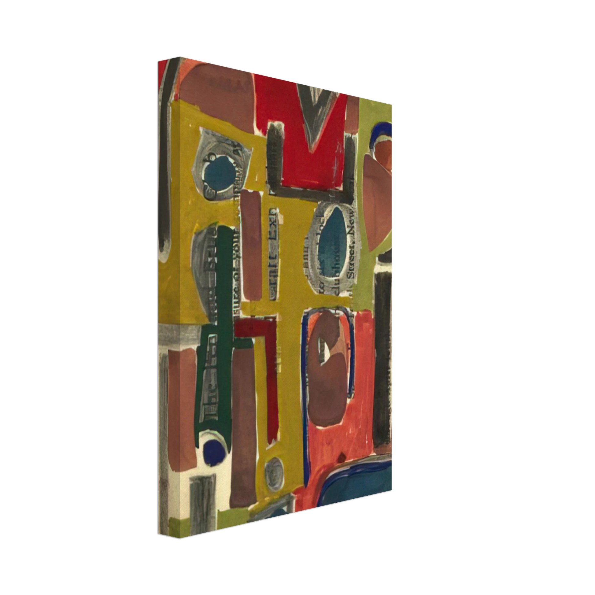 Will Barnet - Untitled - c.1953 United States Canvas - 40x60 cm / 16x24 inches-canvas