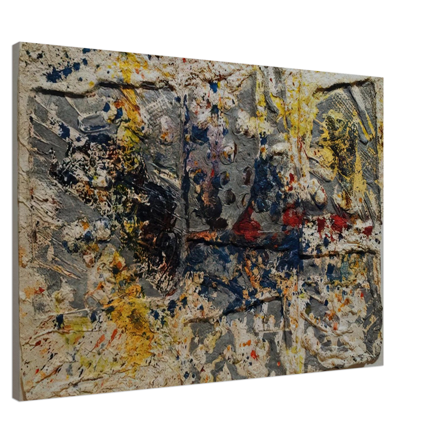 Sam Gilliam - Elegy #2 Canvas - 20x30 cm / 8x12 inches-canvas