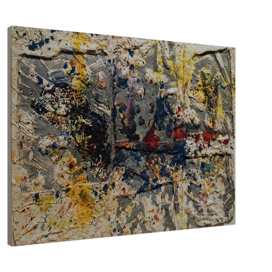Sam Gilliam - Elegy #2 Canvas - 20x30 cm / 8x12 inches-canvas