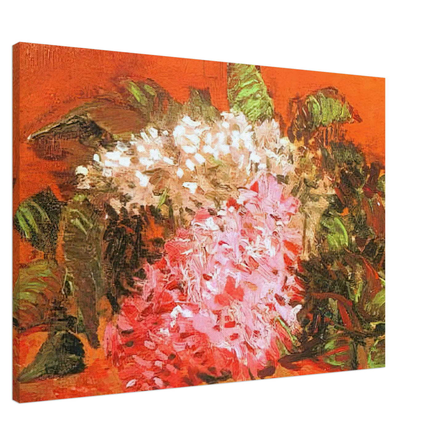 Vincent van Gogh - Lilacs Canvas - 20x30 cm / 8x12 inches-canvas