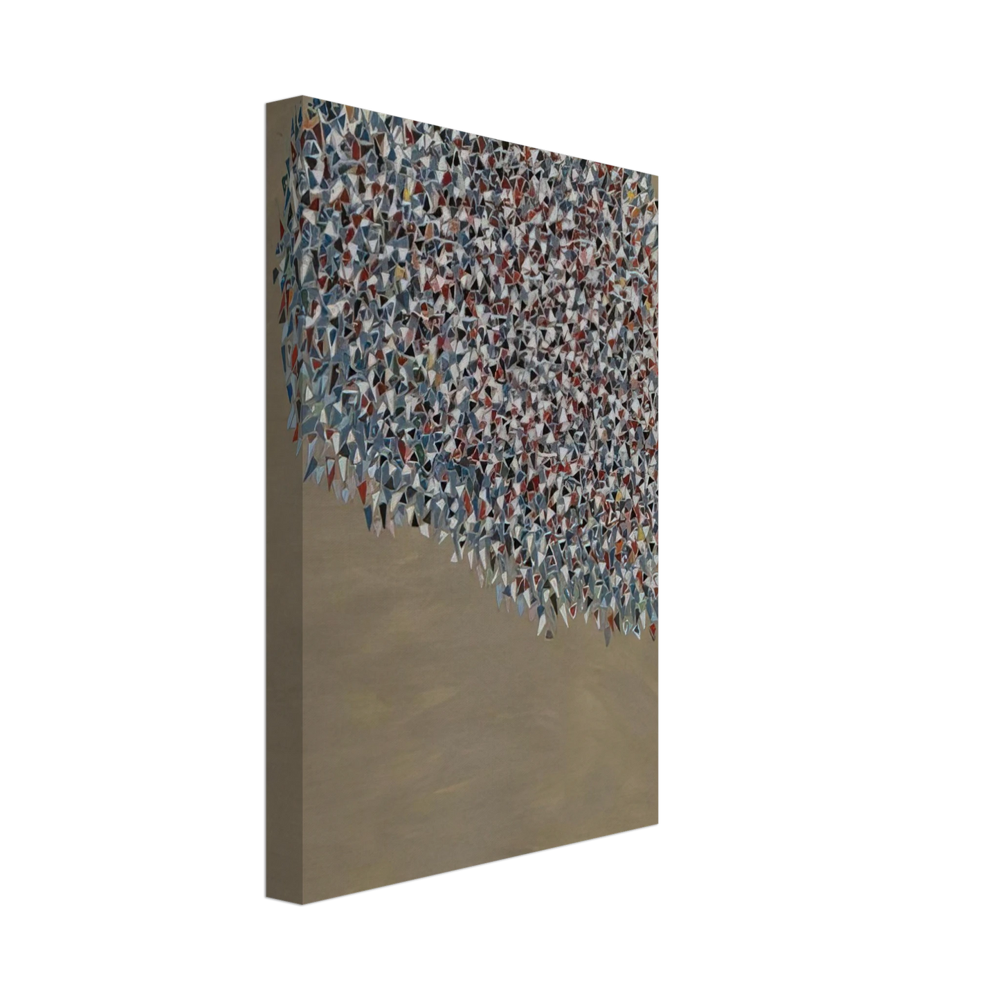 Robert Goodnough - Untitled - 1980 Canvas - 40x60 cm / 16x24 inches-canvas