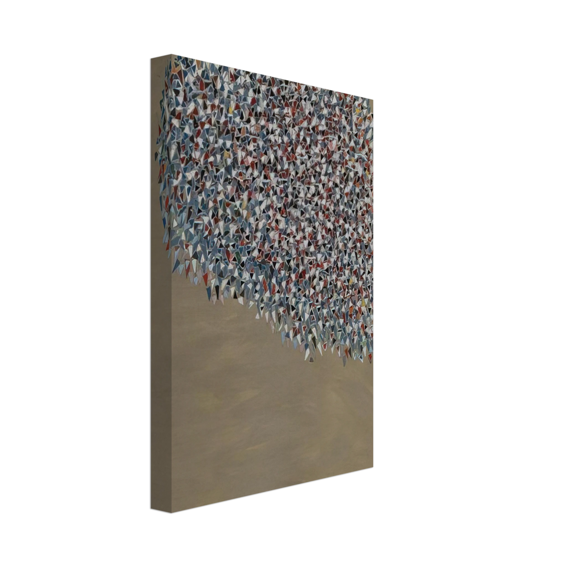 Robert Goodnough - Untitled - 1980 Canvas - 40x60 cm / 16x24 inches-canvas