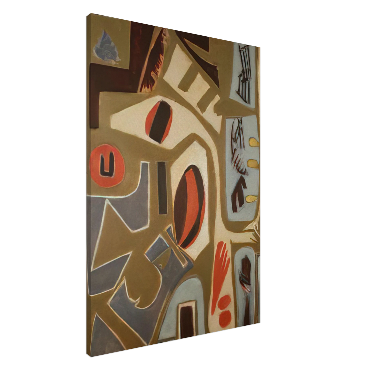 Will Barnet - Creature - 2008 United States Canvas - 20x30 cm / 8x12 inches-canvas