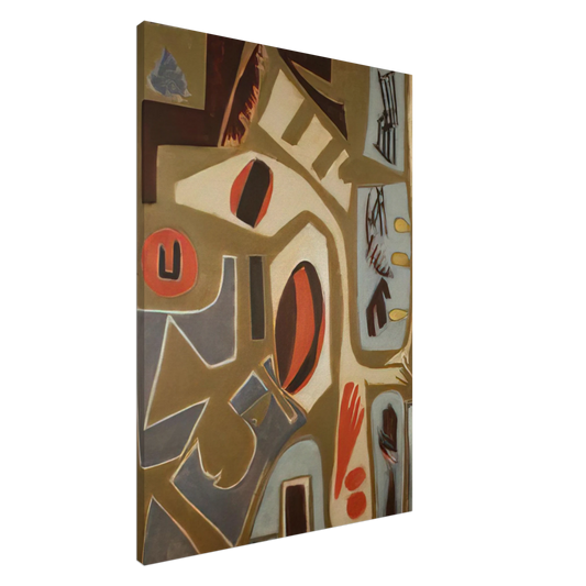 Will Barnet - Creature - 2008 United States Canvas - 20x30 cm / 8x12 inches-canvas