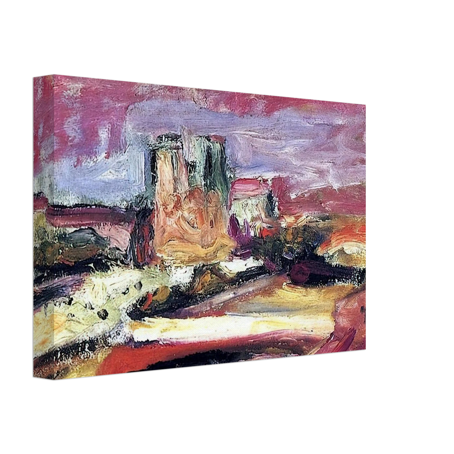 Henri Matisse - NOTRE DAME 1904 Canvas - 40x60 cm / 16x24 inches-canvas
