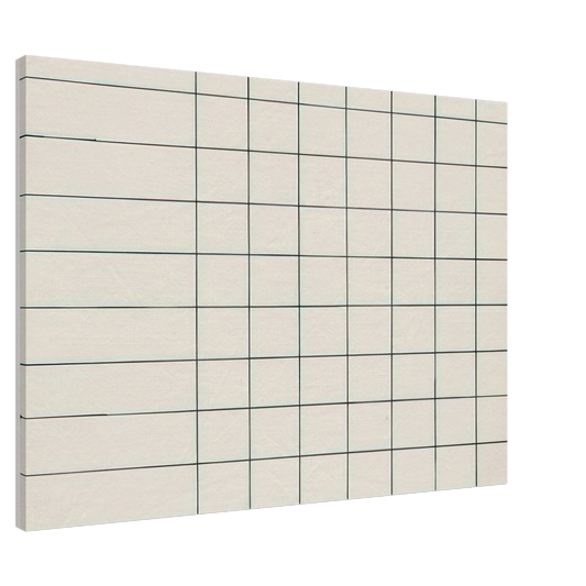 Ellsworth Kelly - Grid Lines from the series Line Form Color Canvas - 20x30 cm / 8x12 inches-canvas