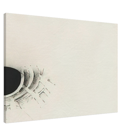 Lee Bontecou - UNTITLED 1960 1 Canvas - 20x30 cm / 8x12 inches-canvas