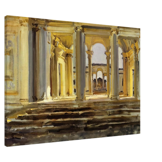 John Singer Sargent - Villa Papa Giulla Canvas - 20x30 cm / 8x12 inches-canvas