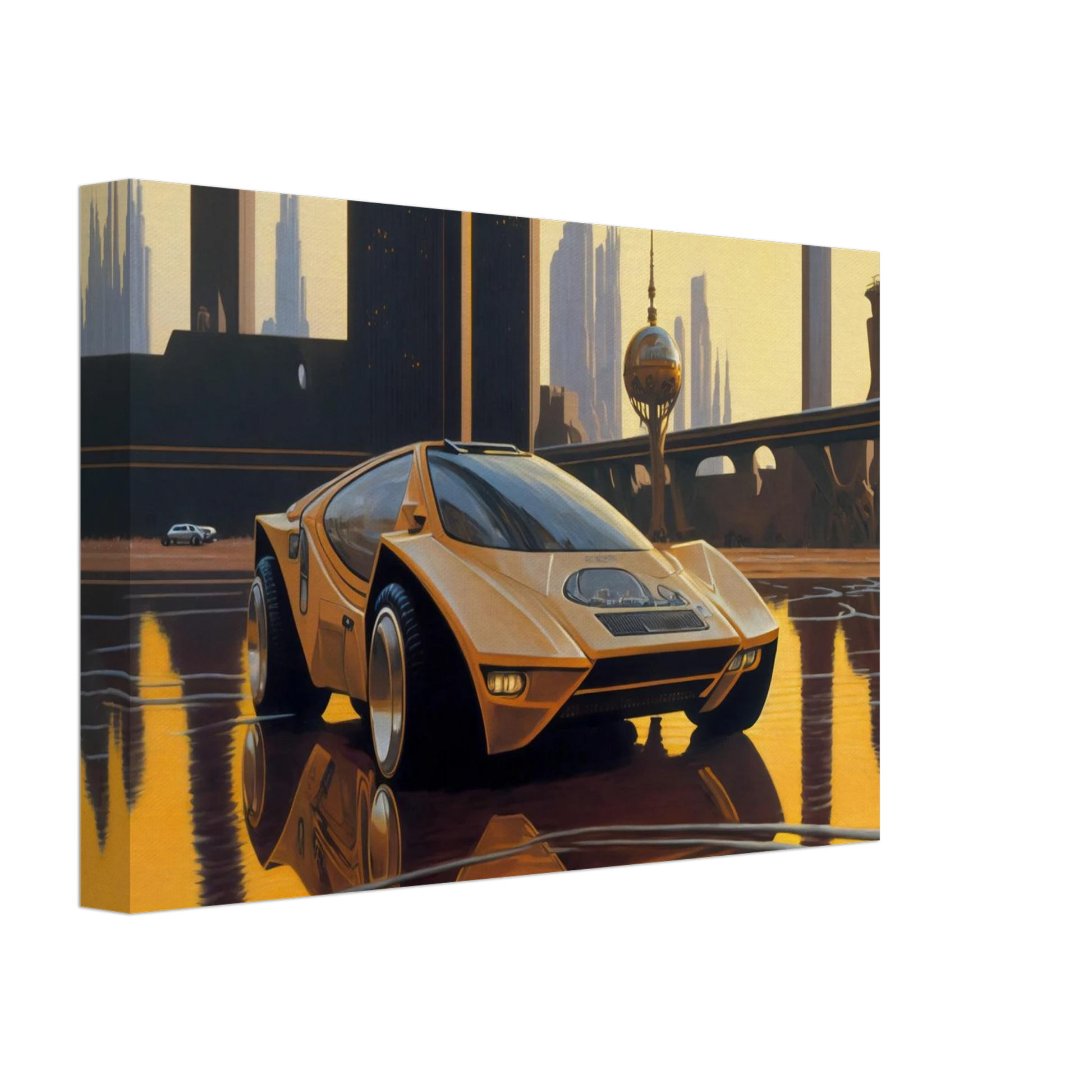 Syd Mead - Syd Mead Canvas - 70x100 cm / 28x40 inches-canvas